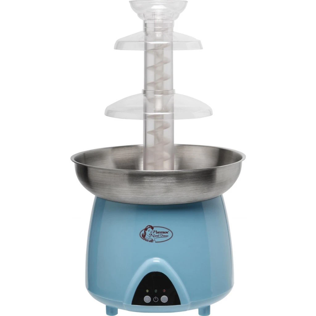 Bestron DUE4007 Chocoladefontijn Blauw 1 Bestron DUE4007 Chocoladefontijn Blauw
