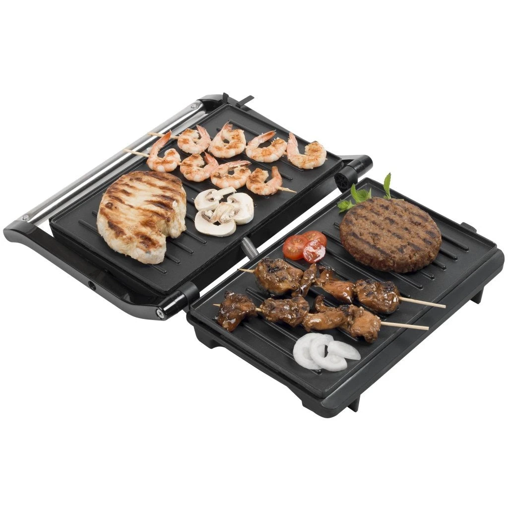 Bestron APG 150 Panini Grill RVS 2 Bestron APG 150 Panini Grill RVS - Afbeelding 2