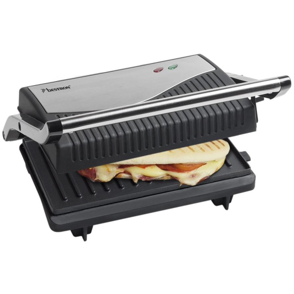 Bestron APG 150 Panini Grill RVS 3 Bestron APG 150 Panini Grill RVS - Afbeelding 3