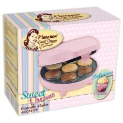 Bestron ACC217P Cupcake Maker Roze -Bestron 8712184054817 6