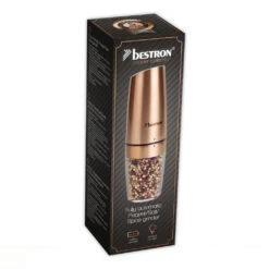 Bestron APS300CO Volautomatische Peper- En Zoutmolen + LED-Licht Koper -Bestron 8712184055272 3