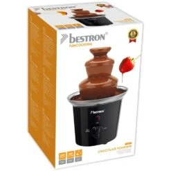 Bestron ACF300 Chocoladefontein Zwart/RVS -Bestron 8712184056286 3