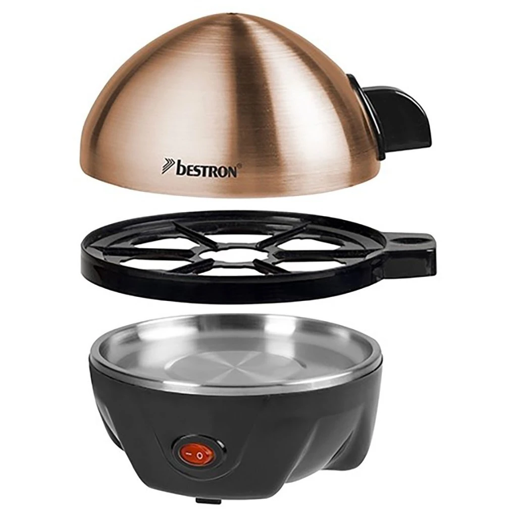 Bestron AEC1000CO Eierkoker Koper/Zwart 2 Bestron AEC1000CO Eierkoker Koper/Zwart - Afbeelding 2