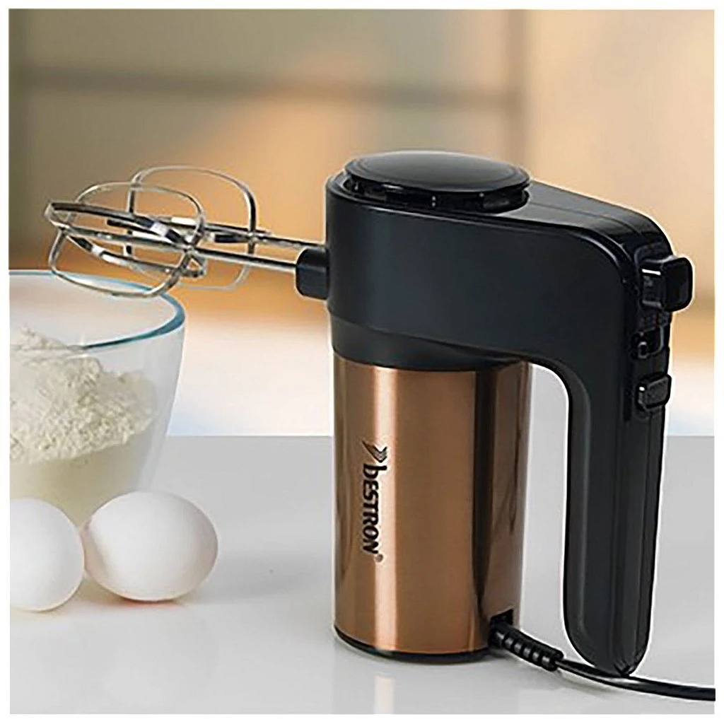 Bestron AHM1000CO Power Handmixer Koper/Zwart 3 Bestron AHM1000CO Power Handmixer Koper/Zwart - Afbeelding 3