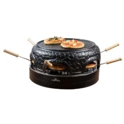 Bestron APD600Z Pizzetteria Voor 6 Personen Zwart