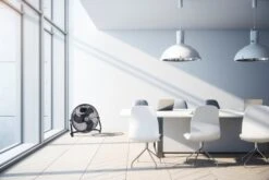 Bestron Vloerventilator In Retrostijl Windmachine Met 3 Snelheidsinstellingen & Traploos Kantelbare Ventilatorkop, Hoogte: 47 Cm, Ø 45 Cm, 100 W, Zwart -Bestron bestron vloerventilator in retrostijl windmachine met 3 snelheidsinstellingen traploos kantelbare ventilatorkop hoogte 47 cm 45 cm 100 w zwart zwart 2