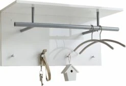 Bestron Vloerventilator In Retrostijl Windmachine Met 3 Snelheidsinstellingen & Traploos Kantelbare Ventilatorkop, Hoogte: 47 Cm, Ø 45 Cm, 100 W, Zwart -Bestron fmd kapstokpaneel spot up wit