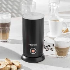 Bestron Melkopschuimer AMF8050 Aluminium Zwart -Bestron image 10 425249