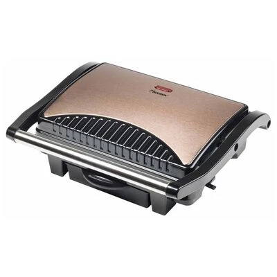 Bestron Panini Grill ASW113CO 1000 W Zwart En Koperkleurig 10 Bestron Panini Grill ASW113CO 1000 W Zwart En Koperkleurig - Afbeelding 10