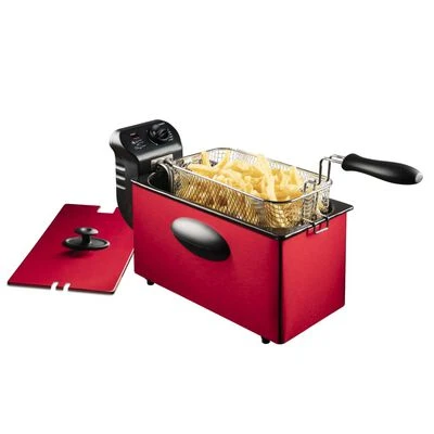 Bestron Friteuse Met Koude Zone AF357R 2000 W 3,5 L Rood 10 Bestron Friteuse Met Koude Zone AF357R 2000 W 3,5 L Rood - Afbeelding 10