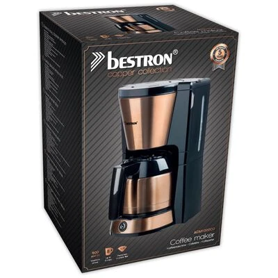 Bestron Koffiezetapparaat Copper Collection ACM1000CO 900 W 11 Bestron Koffiezetapparaat Copper Collection ACM1000CO 900 W - Afbeelding 11