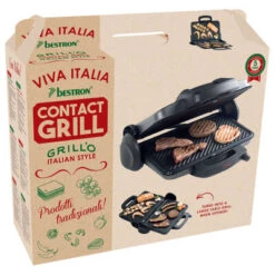 Bestron Contactgrill Viva Italia ACG380 1800 W 31x22 Cm Grijs -Bestron image 12 427991