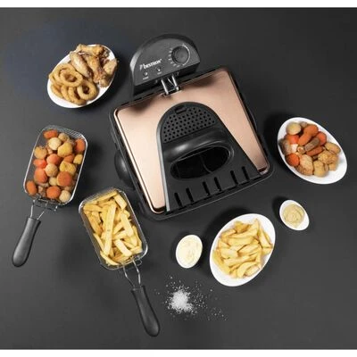 Bestron Friteuse DF402CO 4,5 L Koperkleurig 13 Bestron Friteuse DF402CO 4,5 L Koperkleurig - Afbeelding 13