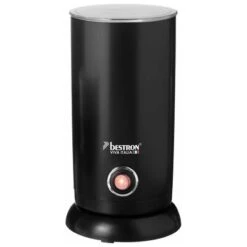Bestron Melkopschuimer AMF8050 Aluminium Zwart