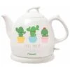 Bestron Waterkoker Keramisch DTP800CA Cactus 0,8 L Wit
