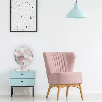 Bestron Tafelventilator DFT35R Retro 35 W 35 Cm Roze 2 Bestron Tafelventilator DFT35R Retro 35 W 35 Cm Roze - Afbeelding 2