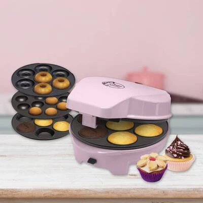 Bestron 3-in-1 Cakemaker ASW238P 700 W Roze 2 Bestron 3-in-1 Cakemaker ASW238P 700 W Roze - Afbeelding 2