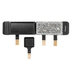 Bestron Gourmetstel ARG200BW 650 W Hout Zwart