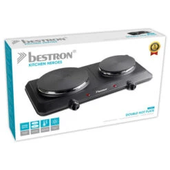 Bestron Kookplaat Dubbel AHP250D 2250 W -Bestron image 3 429310