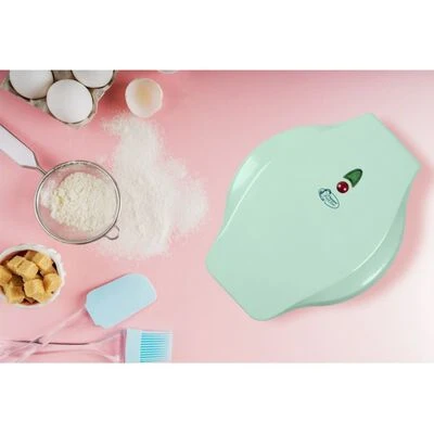 Bestron Miniwafelijzer AMW500M 550 W Mintkleurig 3 Bestron Miniwafelijzer AMW500M 550 W Mintkleurig - Afbeelding 3