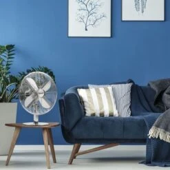 Bestron Tafelventilator DFT35CH Retro 35 Cm Chroom 8 Bestron Tafelventilator DFT35CH Retro 35 Cm Chroom -Bestron image 4 423590