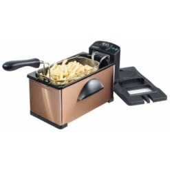 Bestron Friteuse Met Koude Zone AF370CO 2000 W 3,5 L Koperkleurig 16 Bestron Friteuse Met Koude Zone AF370CO 2000 W 3,5 L Koperkleurig -Bestron image 4 425245