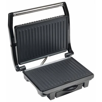 Bestron Panini Grill ASW113CO 1000 W Zwart En Koperkleurig 4 Bestron Panini Grill ASW113CO 1000 W Zwart En Koperkleurig - Afbeelding 4