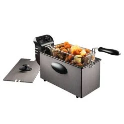 Bestron Friteuse Met Koude Zone AF357A 2000 W 3,5 L Antracietkleurig -Bestron image 4 441210