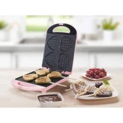 Bestron Wafelijzer Hartvormig DSW271P 780 W Roze 10 Bestron Wafelijzer Hartvormig DSW271P 780 W Roze -Bestron image 5 423565