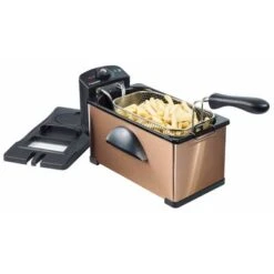 Bestron Friteuse Met Koude Zone AF370CO 2000 W 3,5 L Koperkleurig 17 Bestron Friteuse Met Koude Zone AF370CO 2000 W 3,5 L Koperkleurig -Bestron image 5 425245