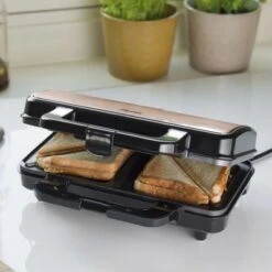 Bestron Tosti-ijzer ASM90XLCO 900 W XL Koperkleurig -Bestron image 5 433665