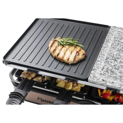 Bestron Raclettegrill ARG1200CO 1400 W Koperkleurig 5 Bestron Raclettegrill ARG1200CO 1400 W Koperkleurig - Afbeelding 5