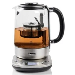 Bestron Theemaker En Waterkoker AATM800STE 2-in-1 1,7 L 2200 W RVS -Bestron image 5 440272