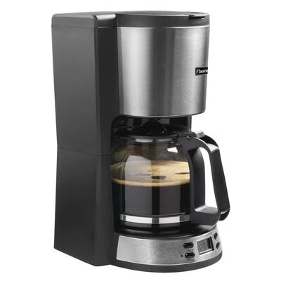 Bestron Koffiezetapparaat ACM800STE 1000 W 1,5 L Roestvrij Staal 5 Bestron Koffiezetapparaat ACM800STE 1000 W 1,5 L Roestvrij Staal - Afbeelding 5