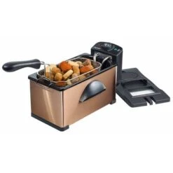 Bestron Friteuse Met Koude Zone AF370CO 2000 W 3,5 L Koperkleurig 18 Bestron Friteuse Met Koude Zone AF370CO 2000 W 3,5 L Koperkleurig -Bestron image 6 425245