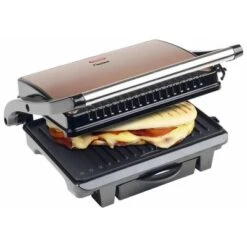 Bestron Panini Grill ASW113CO 1000 W Zwart En Koperkleurig 19 Bestron Panini Grill ASW113CO 1000 W Zwart En Koperkleurig -Bestron image 6 425262