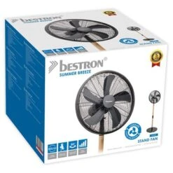 Bestron Staande Ventilator DFS45WB 50 W 45 Cm Zwart -Bestron image 6 427627