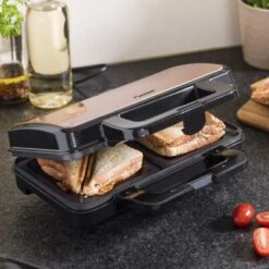 Bestron Tosti-ijzer ASM90XLCO 900 W XL Koperkleurig -Bestron image 6 433665