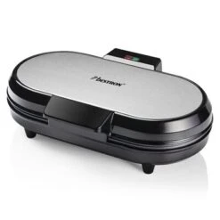 Bestron Wafelijzer ADWM730S Hartvormig Dubbel 1200 W Zwart En Zilver 13 Bestron Wafelijzer ADWM730S Hartvormig Dubbel 1200 W Zwart En Zilver -Bestron image 7 440293