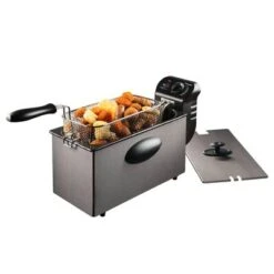 Bestron Friteuse Met Koude Zone AF357A 2000 W 3,5 L Antracietkleurig -Bestron image 7 441210