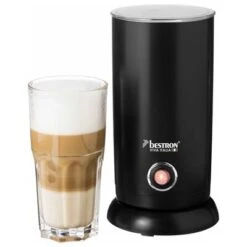 Bestron Melkopschuimer AMF8050 Aluminium Zwart -Bestron image 8 425249