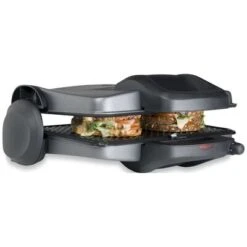 Bestron Contactgrill Viva Italia ACG380 1800 W 31x22 Cm Grijs -Bestron image 8 427991