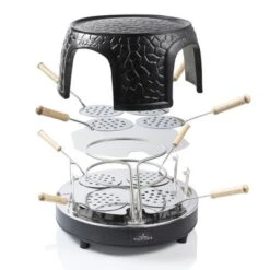 Bestron Pizzamaker Voor 8 Personen APD800Z 1150 W Zwart -Bestron image 8 441203