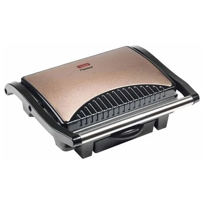 Bestron Panini Grill ASW113CO 1000 W Zwart En Koperkleurig 9 Bestron Panini Grill ASW113CO 1000 W Zwart En Koperkleurig - Afbeelding 9