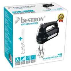 Bestron Handmixer Kitchen Heroes AHM300Z 300 W Zwart -Bestron image 9 440287