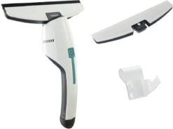 Bestron Tafelventilator DFT35CH Met Draaifunctie In Retrostijl, Hoogte: 43 Cm, ø 35 Cm, 35 W, Chroom -Bestron leifheit raamzuiger nemo 51035 wit