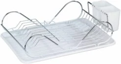 Bestron Plafondventilator DHB42W Met Verlichting, Grote Vleugelspanwijdte Van ø102 Cm, Met Zomer-/winterfunctie, 50 W, Kleur: Ahorn/wit -Bestron wenko afdruiprek clean set 3 delig wit