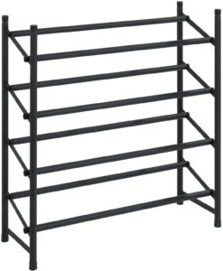 Bestron Tafelventilator Summer Breeze Met Draaifunctie In Retrostijl, Hoogte: 43 Cm, ø 35 Cm, 35 W, Zwart -Bestron wenko schoenenrek hero uittrekbaar van 62 tot 115 cm voor 24 paar schoenen gepoedercoat metaal en hoogwaardige kunststof zwart